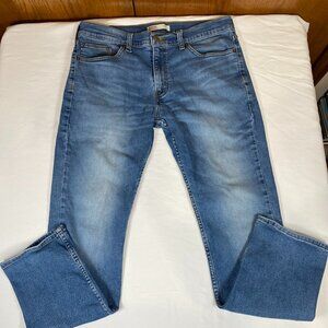 Levi's Signature Slim Jeans Men's 33x30 Blue Cotton Blend